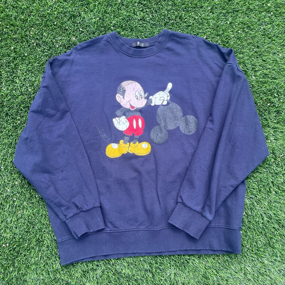 Mickey Mouse “sorry” crewneck